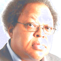 Zu sehen ist ein Portrait des Komponisten George Lewis.